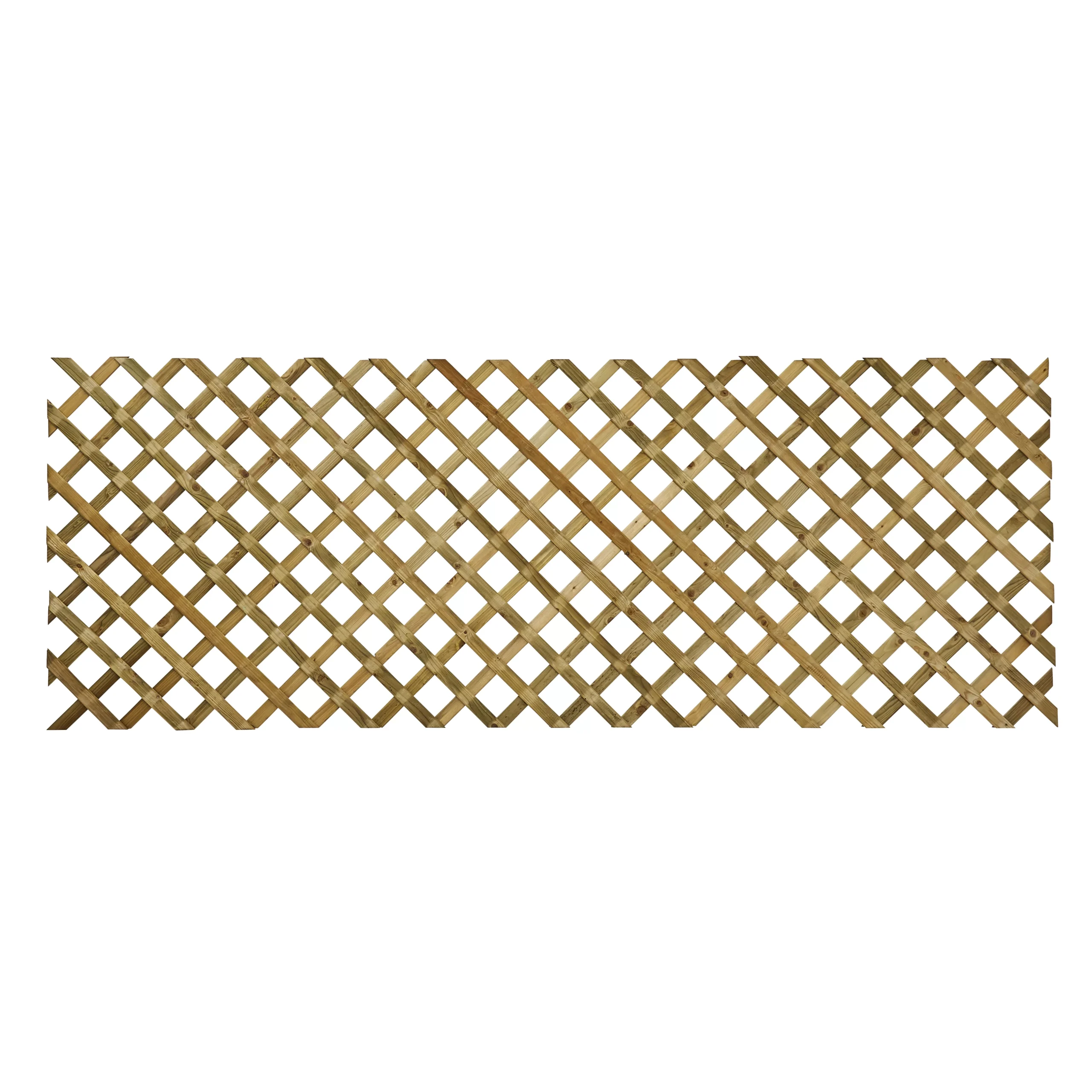 Richard Burbidge Decking 3ft Green Garden Dividing Screen Timber Trellis Panel (W)244cm X (H)90cm 4 Richard Burbidge Decking 3ft Green Garden Dividing Screen Timber Trellis Panel (W)244cm X (H)90cm - Image 2