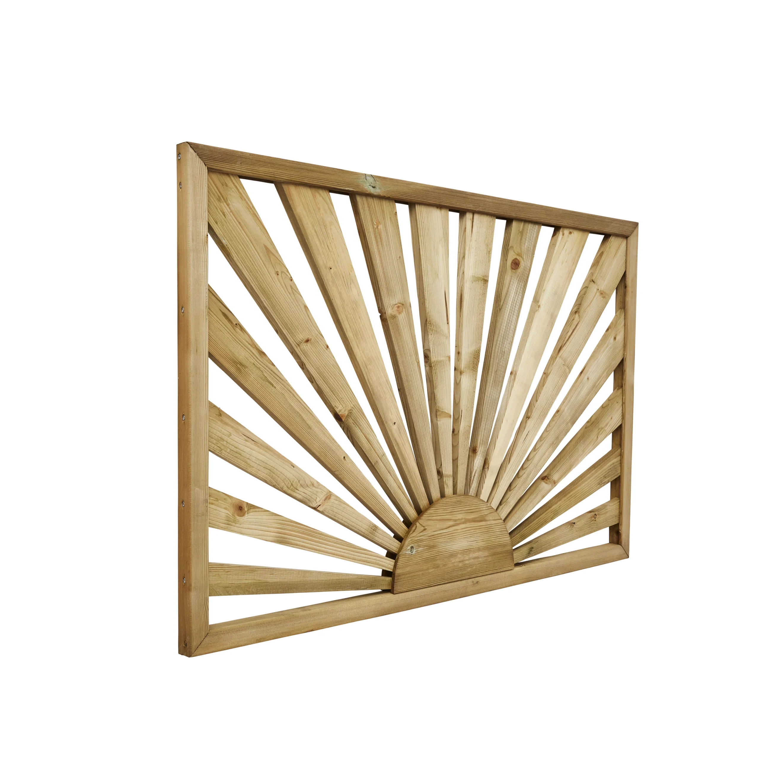 Richard Burbidge Decking Traditional Decorative Panel Pressure Treated Wooden Decorative Fence Panel (W)1.13m (H)0.76m 4 Richard Burbidge Decking Traditional Decorative Panel Pressure Treated Wooden Decorative Fence Panel (W)1.13m (H)0.76m - Image 2