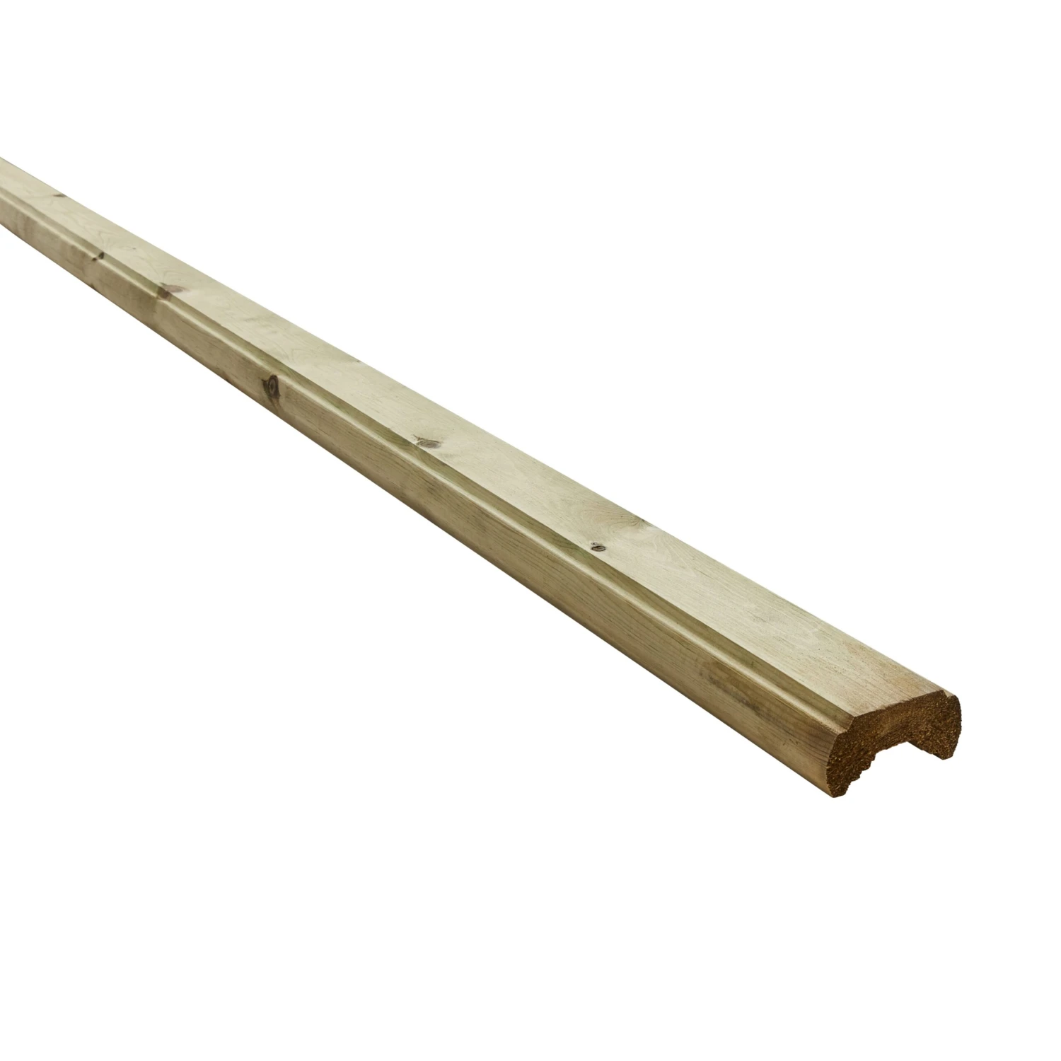 Richard Burbidge Redwood Green Deck Rail (L)1.8m (W)63mm 3 Richard Burbidge Redwood Green Deck Rail (L)1.8m (W)63mm