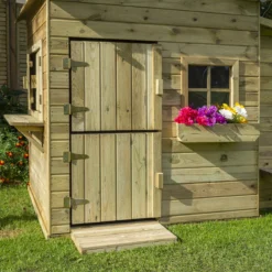 Rowlinson Clubhouse Apex Shiplap Playhouse -Garden & Outdoors rowlinson clubhouse apex shiplap playhouse5013856200543 04i BQ