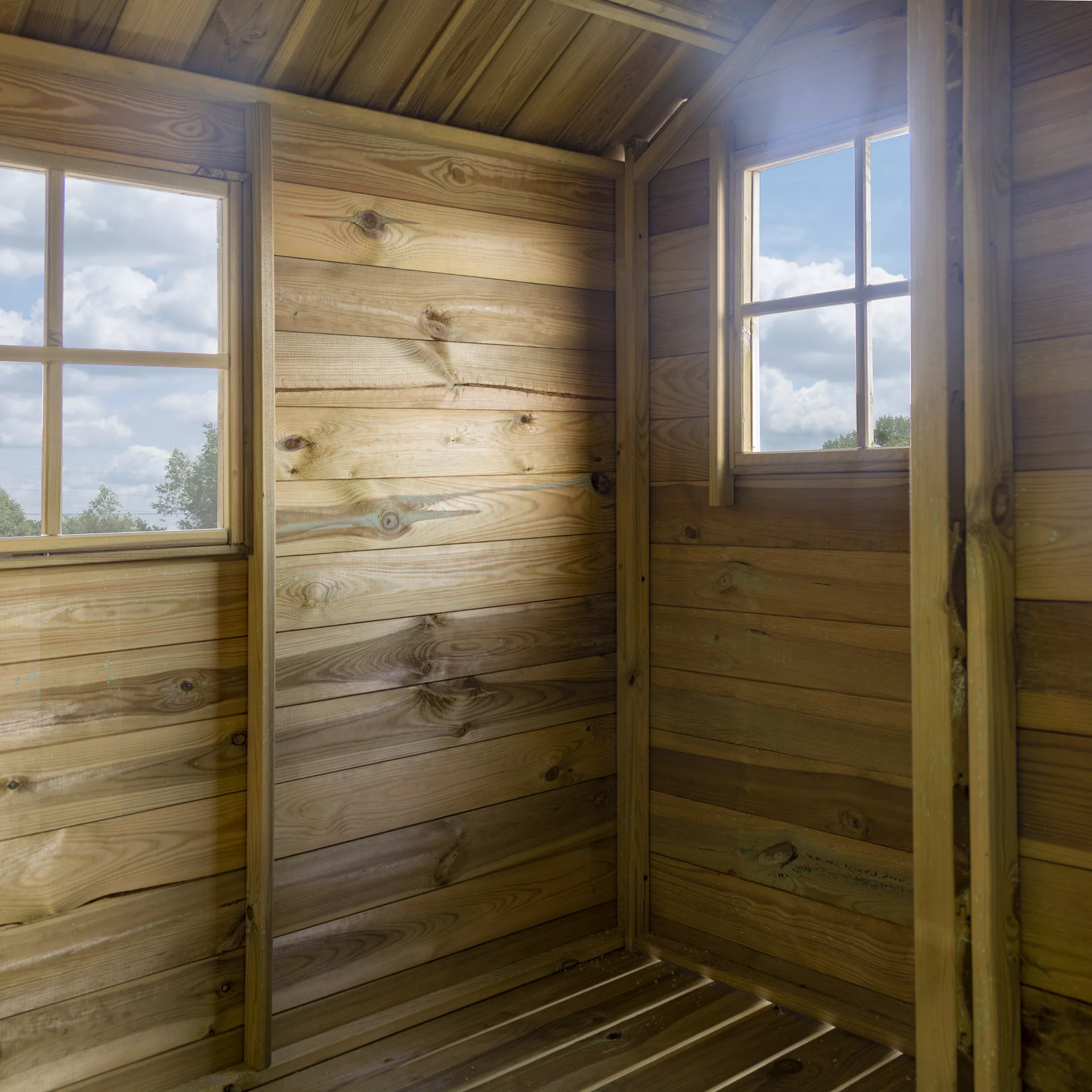 Rowlinson High View Hideaway Apex Shiplap Playhouse 9 Rowlinson High View Hideaway Apex Shiplap Playhouse - Image 7