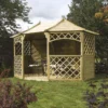 Rowlinson Sandringham Natural Octagonal Gazebo, (W)3.94m (D)3m - Assembly Required 2 Rowlinson Sandringham Natural Octagonal Gazebo, (W)3.94m (D)3m - Assembly Required -Garden & Outdoors rowlinson sandringham natural octagonal gazebo w 3 94m d 3m assembly required5013856013389 01i