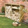 Rowlinson Wooden 7x2 Log Store 2 Rowlinson Wooden 7x2 Log Store -Garden & Outdoors rowlinson wooden 7x2 log store5013856017486 01i