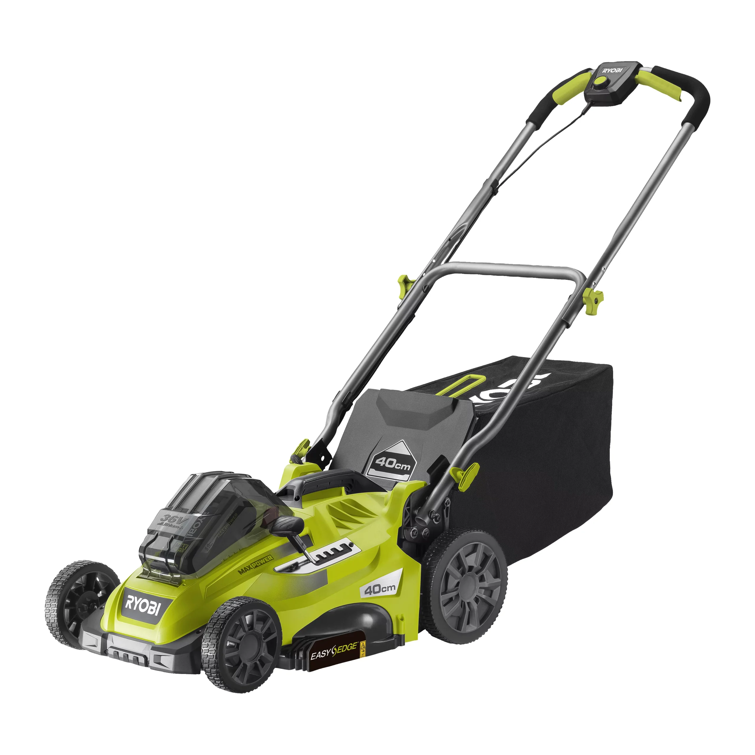 Ryobi 36V Max Power RLM36X41H50G Cordless 36V Rotary Lawnmower 3 Ryobi 36V Max Power RLM36X41H50G Cordless 36V Rotary Lawnmower