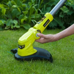 Ryobi ONE+ 18V 300mm Cordless Grass Trimmer RLT183220S -Garden & Outdoors ryobi one 18v 300mm cordless grass trimmer rlt183220s4892210212733 03i bq