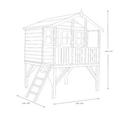 Shire 6x6 Stork Whitewood Pine Playhouse Assembly Service Included -Garden & Outdoors shire 6x6 stork whitewood pine playhouse assembly service included5019804111763 03t