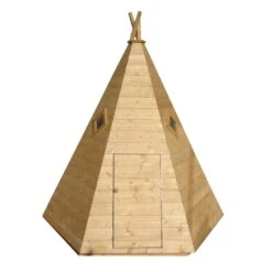 Shire 7x6 Wigwam Whitewood Pine Playhouse Assembly Required