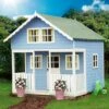 Shire 8x9 Lodge Whitewood Pine Playhouse Assembly Service Included 2 Shire 8x9 Lodge Whitewood Pine Playhouse Assembly Service Included -Garden & Outdoors shire 8x9 lodge whitewood pine playhouse assembly service included5019804111848 01i