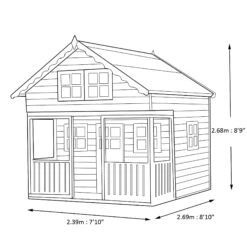 Shire 8x9 Lodge Whitewood Pine Playhouse Assembly Service Included 11 Shire 8x9 Lodge Whitewood Pine Playhouse Assembly Service Included -Garden & Outdoors shire 8x9 lodge whitewood pine playhouse assembly service included5019804111848 03t