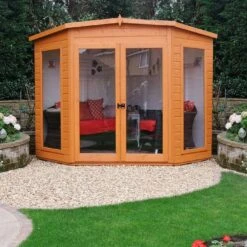 Shire Barclay 7x7 Safety Acrylic Pent Shiplap Wooden Summer House - Base Not Included 8 Shire Barclay 7x7 Safety Acrylic Pent Shiplap Wooden Summer House - Base Not Included -Garden & Outdoors shire barclay 7x7 safety acrylic pent shiplap wooden summer house base not included5019804999170 02i bq