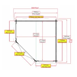 Shire Belvoir 10x10 Ft Toughened Glass Apex Tongue & Groove Wooden Cabin With Felt Tile Roof 12 Shire Belvoir 10x10 Ft Toughened Glass Apex Tongue & Groove Wooden Cabin With Felt Tile Roof -Garden & Outdoors shire belvoir 10x10 ft toughened glass apex tongue groove wooden cabin with felt tile roof5019804111220 02t
