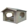Shire Bere 11x11 Apex Tongue & Groove Wooden Cabin - Base Not Included -Garden & Outdoors shire bere 11x11 apex tongue groove wooden cabin base not included5019804112548 01c bq