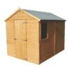 Shire Durham 8x6 Ft Apex Shiplap Wooden Shed With Floor (Base Included) 2 Shire Durham 8x6 Ft Apex Shiplap Wooden Shed With Floor (Base Included) -Garden & Outdoors shire durham 8x6 ft apex shiplap wooden shed with floor base included 5019804861545 01bq