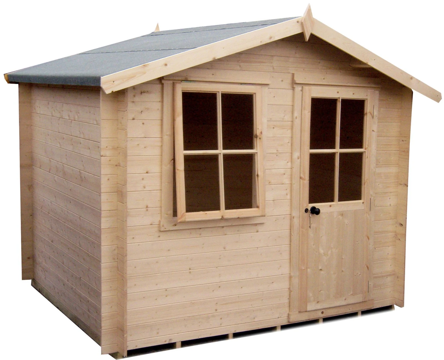 Shire Hartley 10x10 Apex Tongue & Groove Wooden Cabin (Base Included) 3 Shire Hartley 10x10 Apex Tongue & Groove Wooden Cabin (Base Included)