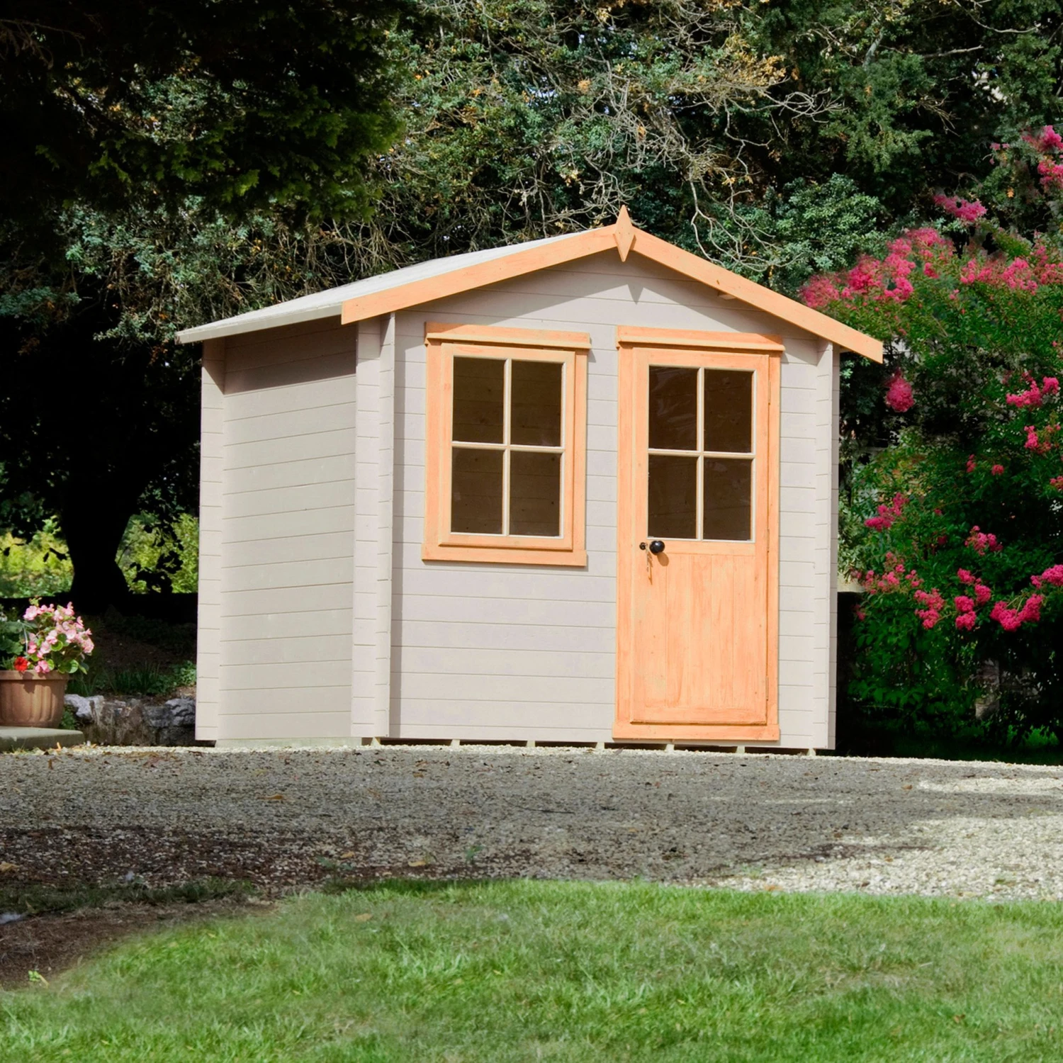 Shire Hartley 10x10 Apex Tongue & Groove Wooden Cabin (Base Included) 10 Shire Hartley 10x10 Apex Tongue & Groove Wooden Cabin (Base Included) - Image 8