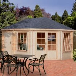 Shire Leygrove 14x10 Toughened Glass Apex Tongue & Groove Wooden Cabin 11 Shire Leygrove 14x10 Toughened Glass Apex Tongue & Groove Wooden Cabin -Garden & Outdoors shire leygrove 14x10 toughened glass apex tongue groove wooden cabin5019804111244 02i bq