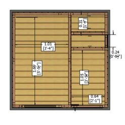 Shire Multi Store 6x6 Ft Apex Tongue & Groove Wooden Shed With Floor -Garden & Outdoors shire multi store 6x6 ft apex tongue groove wooden shed with floor5019804118779 02t bq