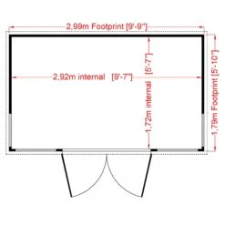Shire Orchid Curved Roof 10x6 Curved Shiplap Wooden Summer House - Base Not Included 7 Shire Orchid Curved Roof 10x6 Curved Shiplap Wooden Summer House - Base Not Included -Garden & Outdoors shire orchid curved roof 10x6 curved shiplap wooden summer house base not included5019804118878 02t bq