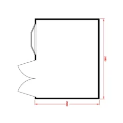 Shire Sandringham 10x10 Glass Apex Shiplap Wooden Summer House - Base Not Included -Garden & Outdoors shire sandringham 10x10 glass apex shiplap wooden summer house base not included5019804111671 02t