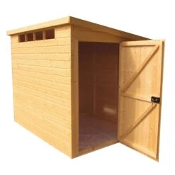 Shire Security Cabin 10x6 Ft Pent Shiplap Wooden Shed With Floor - Assembly Service Included -Garden & Outdoors shire security cabin 10x6 ft pent shiplap wooden shed with floor assembly service included5019804122196 03c