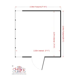 Shire Sun 8x8 Glass Pent Shiplap Wooden Summer House - Base Not Included 21 Shire Sun 8x8 Glass Pent Shiplap Wooden Summer House - Base Not Included -Garden & Outdoors shire sun 8x8 glass pent shiplap wooden summer house base not included5019804112029 02t