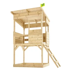 TP Toys 8x7 Tree Top Timber Tower Slide Playhouse Assembly Required -Garden & Outdoors tp toys 8x7 tree top timber tower slide playhouse assembly required5021854803543 01c bq