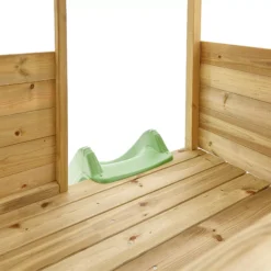 TP Toys 8x7 Tree Top Timber Tower Slide Playhouse Assembly Required -Garden & Outdoors tp toys 8x7 tree top timber tower slide playhouse assembly required5021854803543 06c bq