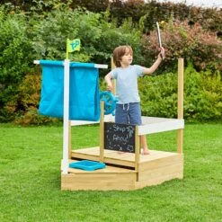 TP Toys Ahoy Wooden Playground Boat -Garden & Outdoors tp toys ahoy wooden playground boat5021854106194 02i bq