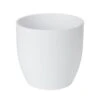 White Ceramic Round Plant Pot (Dia)24.3cm -Garden & Outdoors white ceramic round plant pot dia 24 3cm3663602440857 02c bq